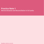 Practice Note 1: Memorialisation and Reconciliation in Sri Lanka
