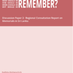 Discussion Paper 2: What, How, When, Why Should we Remember?